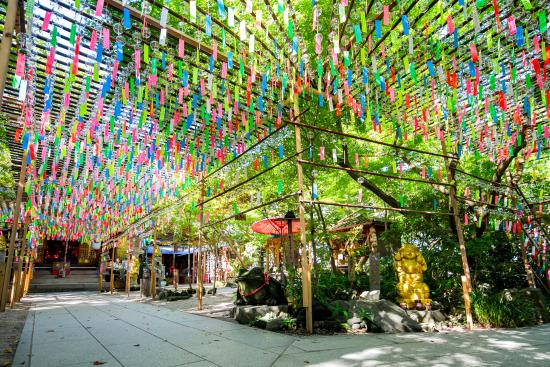 Furin (wind charms) Festival at Nyoirinji Temple 17