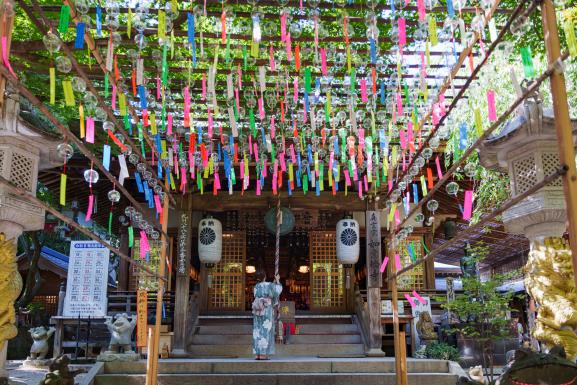 Furin (wind charms) Festival at Nyoirinji Temple 19