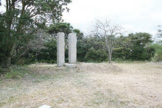 藍島遠見番所旗柱台（あいのしまとおみばんしょはたばしらだい）