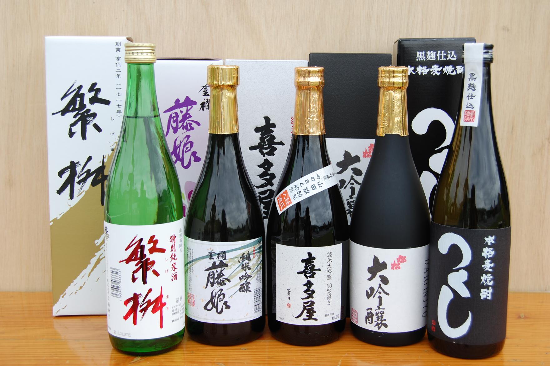 お酒（クラフトビール、日本酒、焼酎など）