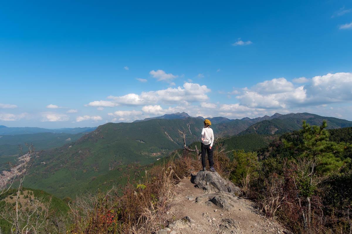 Shakagatake Trailhead: Meditation Spot and Views of Mt. Hiko-1