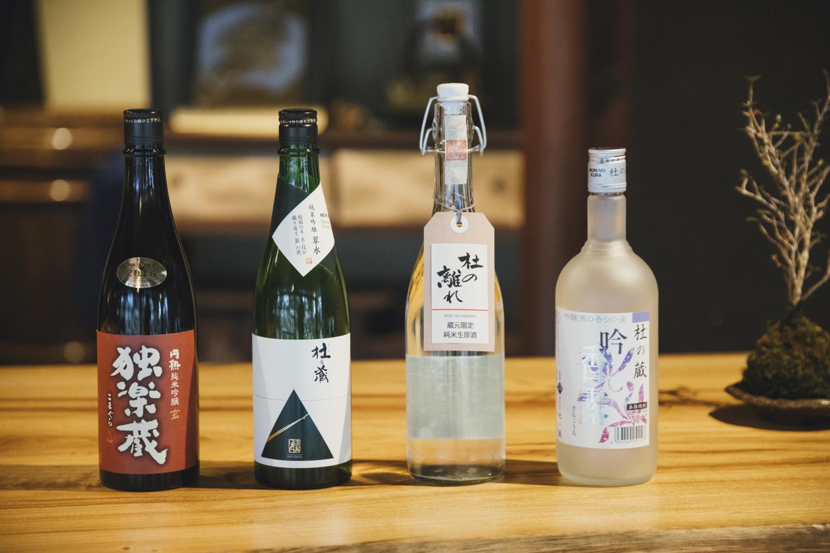 　「杜の蔵」で日本酒の飲み比べ体験-0