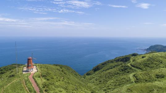 Oshima Island Walkway and Windmill Observation Point-7