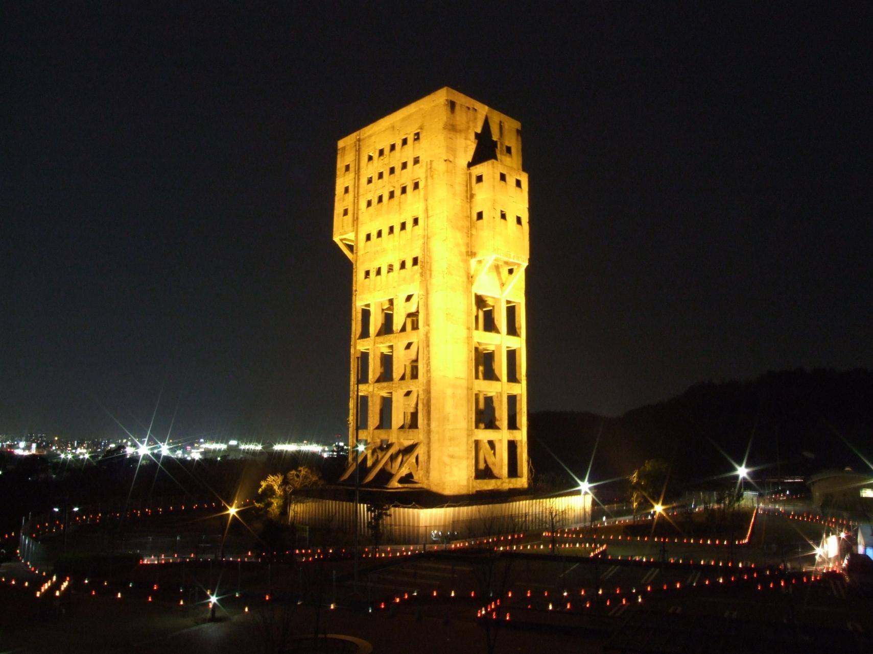 Winding Tower of Shime Coal Mine-2