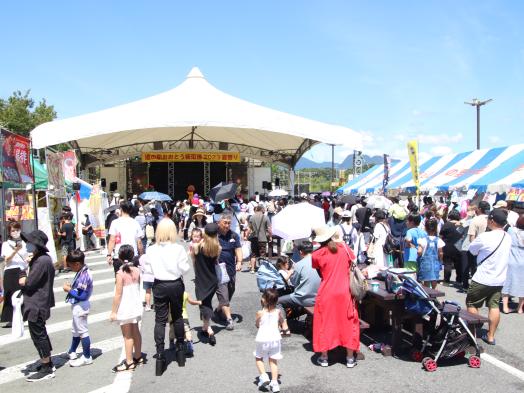 道の駅 おおとう桜街道　夏祭り-6