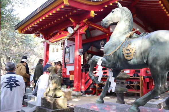 【黒岩稲荷神社】初午祭-0