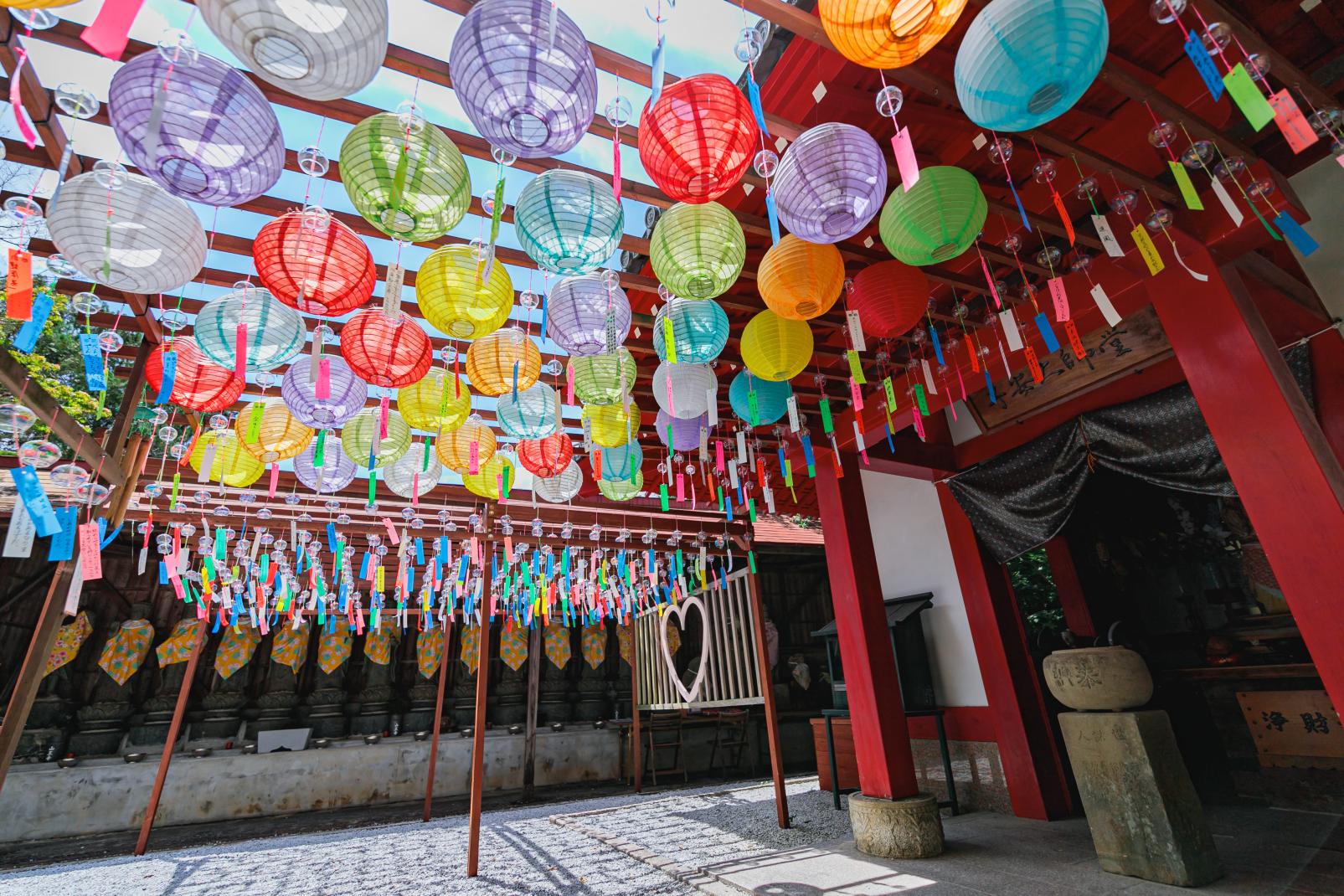 山王寺　風鈴祭り-1