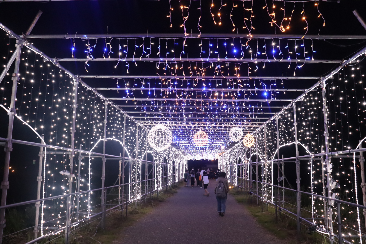 こうげ大池 灯りの祭典 ”灯籠祭×イルミネーション”-6