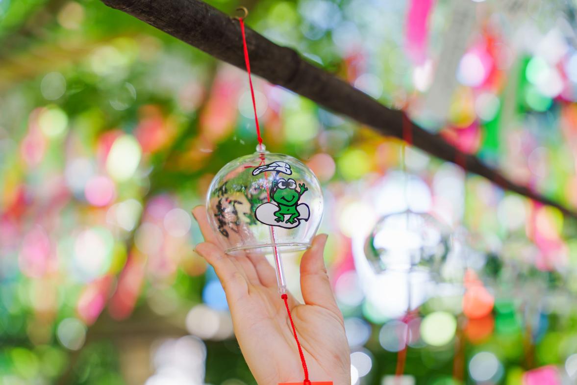 Nyoirinji Temple(Frog Temple) Wind Bell Festival-9