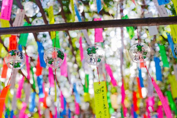 Nyoirinji Temple(Frog Temple) Wind Bell Festival-5