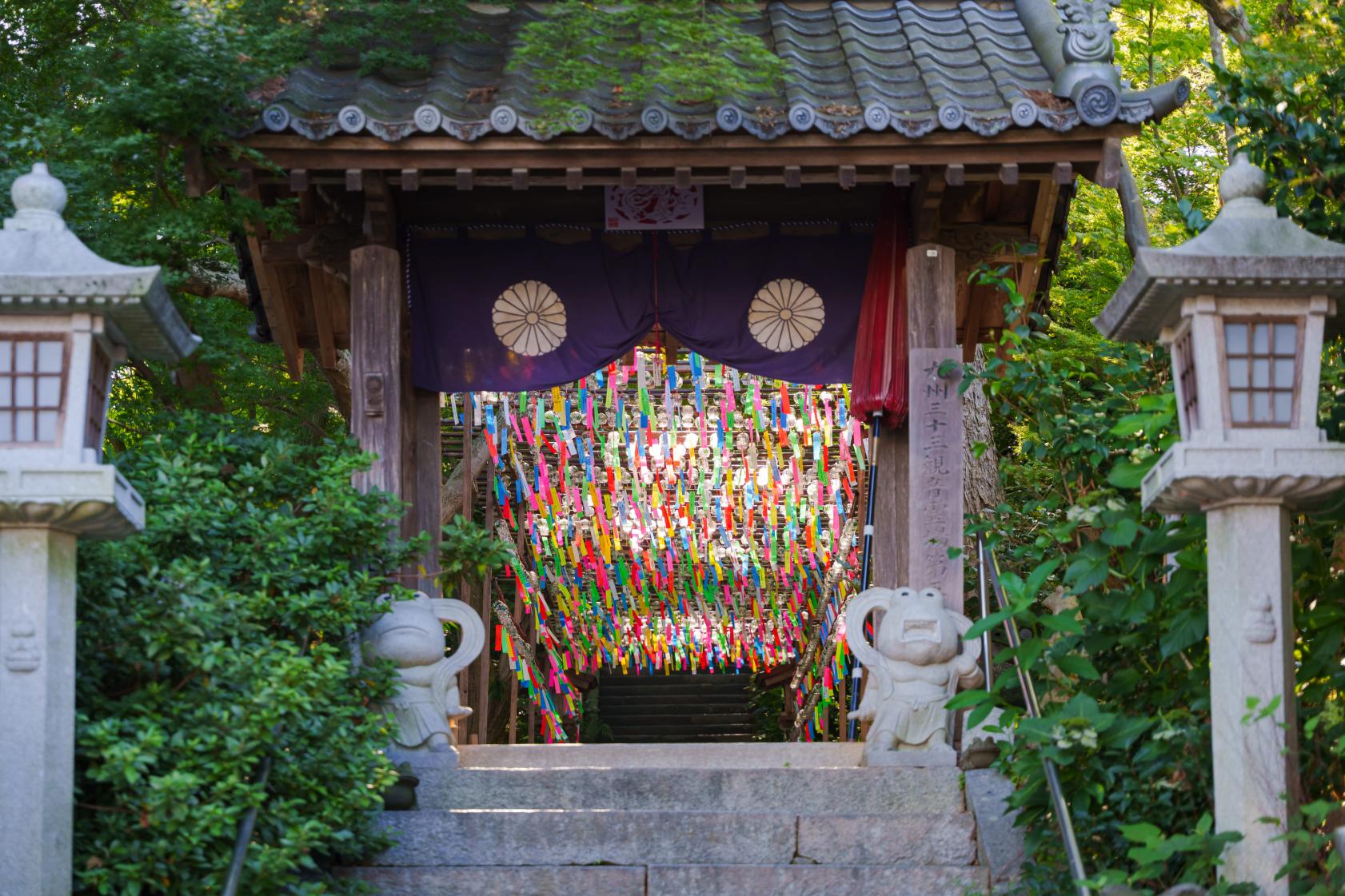 Nyoirinji Temple(Frog Temple) Wind Bell Festival-4