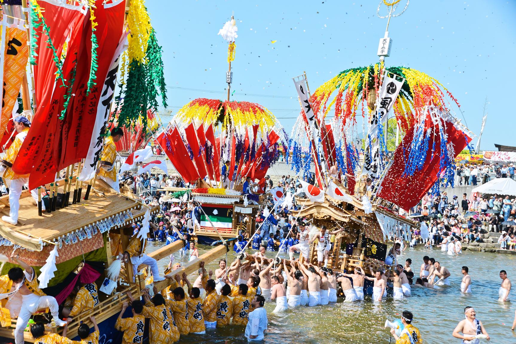 Fuji Hachimangu Shrine River Crossing Festival-1