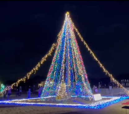 道の駅むなかたクリスマスイルミネーション-2