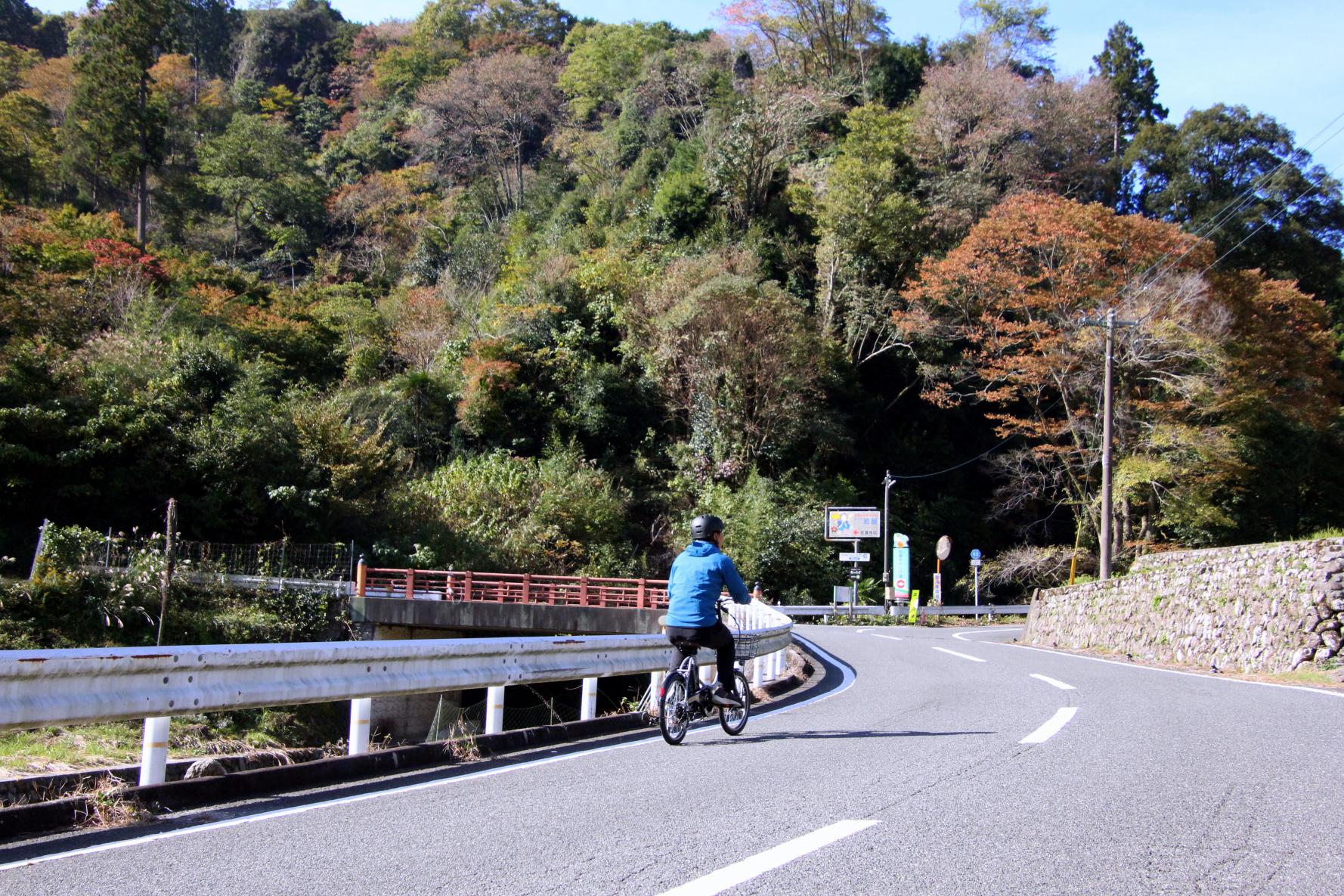 東峰村シェアサイクル「RinRinオリヒメ」実証実験-2